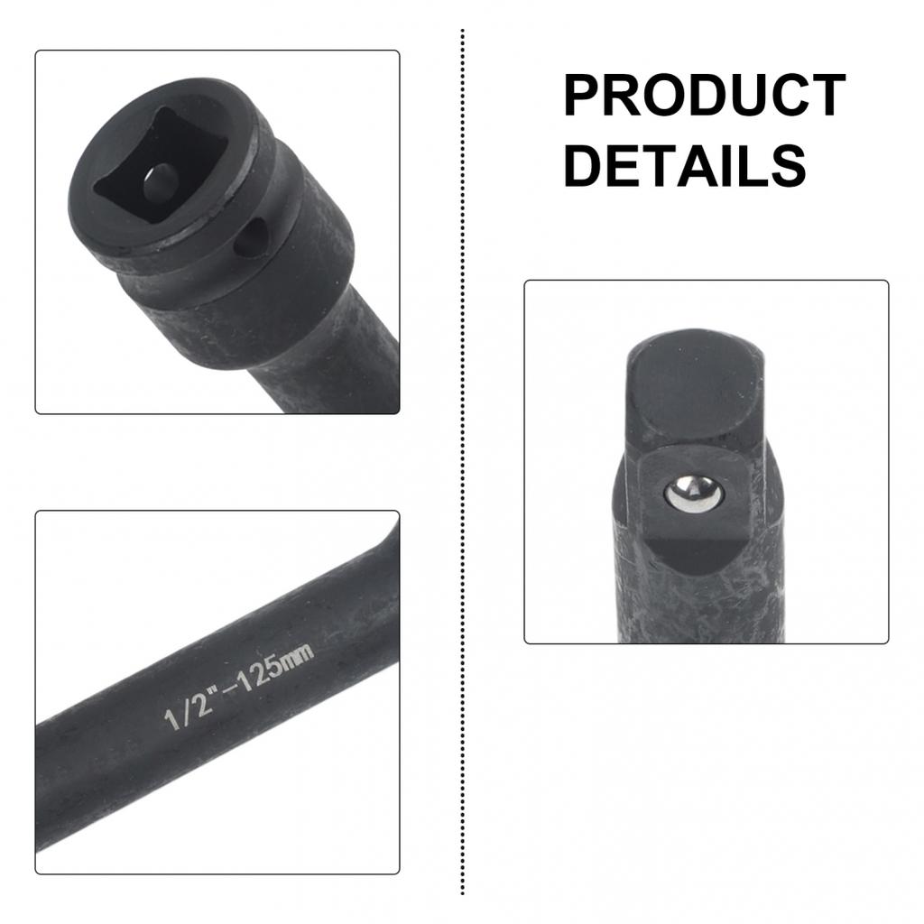Forged Chrome-vanadium Steel Socket Extension Bar Integral Heat Treatment