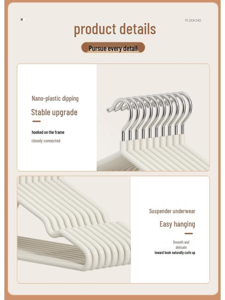 Best-Selling Extra-Thick Non-Slip Children's Hanger with Dip-Coated Non-Marking Design