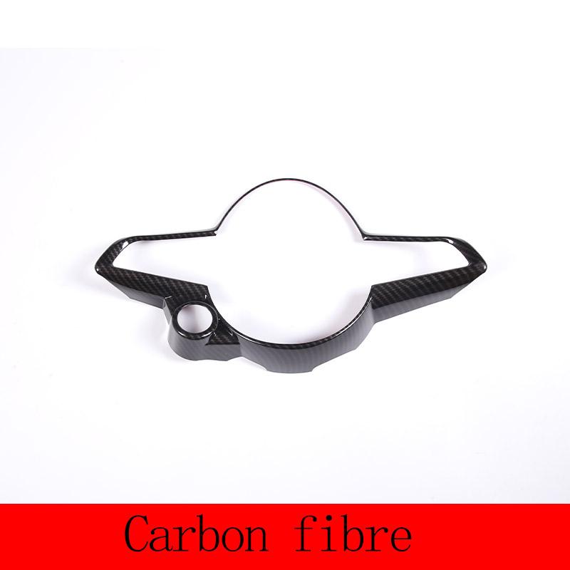 

ABS Carbon Fiber For Alfa Romeo Giulia Stelvio Tonale 2020-2026 Car Steering Wheel Decorative Frame Sticker Car Accessories