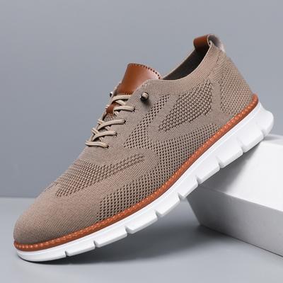 Sneakers da uomo con lacci in rete - Scarpe sportive - Ammortizzante e traspirante