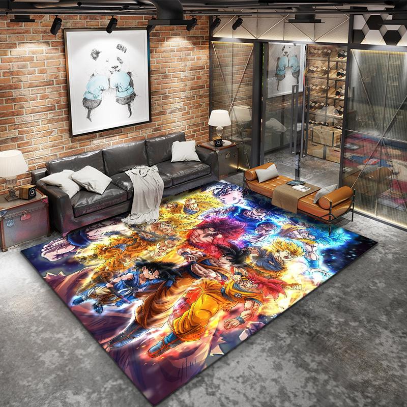 Dragon Ball Super Carpet Rug For Living Room Bedroom Home Sofa Decoration Kids Play Nonslip Floor Mat