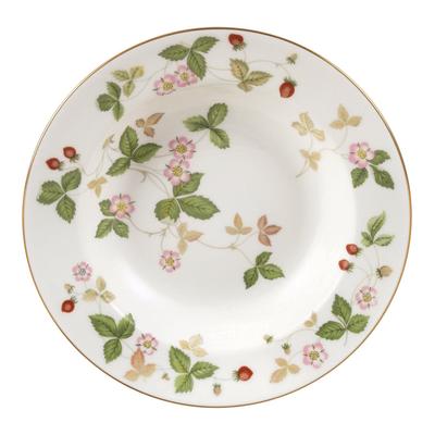 Wedgwood Wild Strawberry Soup Wedding Product 50105501013 [Officially Imported] Plate, 20cm, Gift, Number
