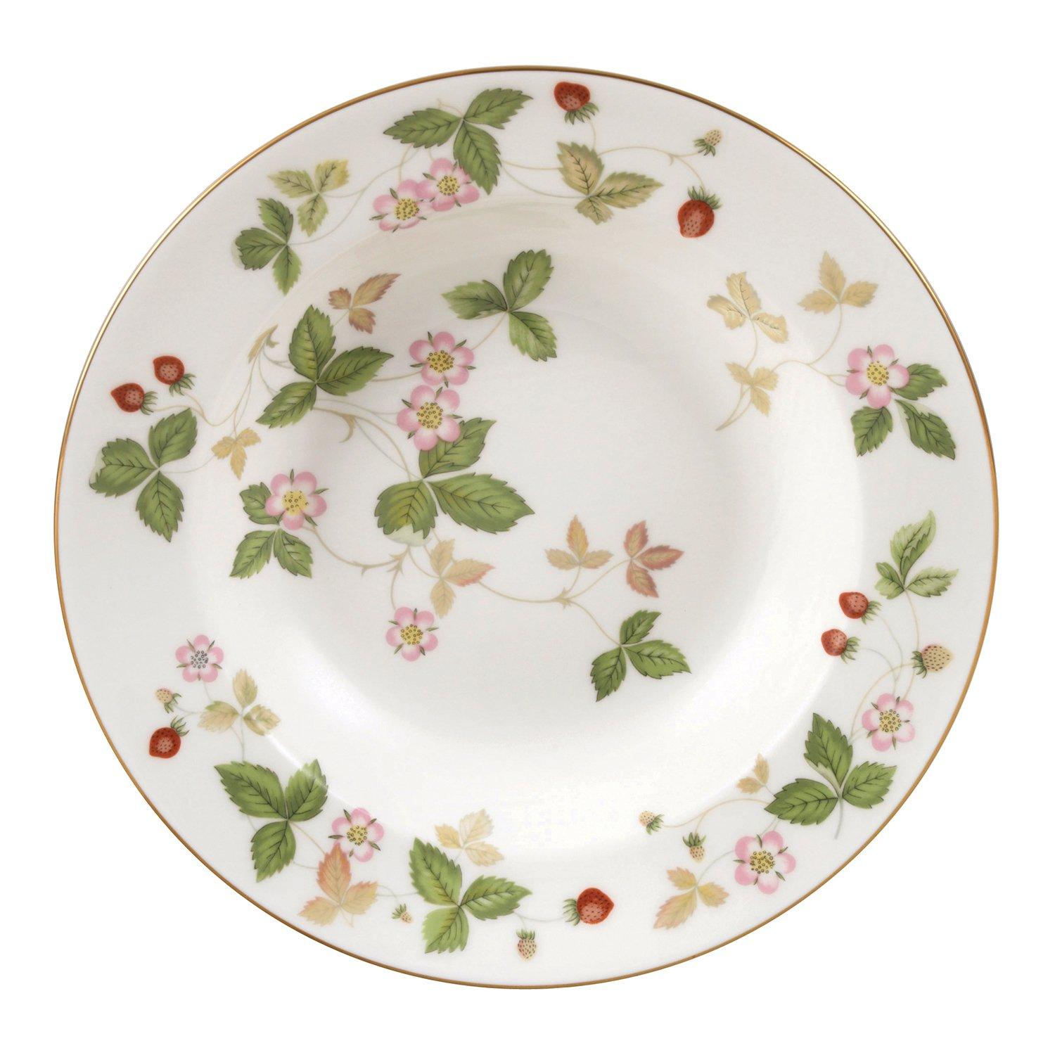 

Wedgwood Wild Strawberry Soup Wedding Product 50105501013 [Officially Imported] Plate, 20cm, Gift, Number