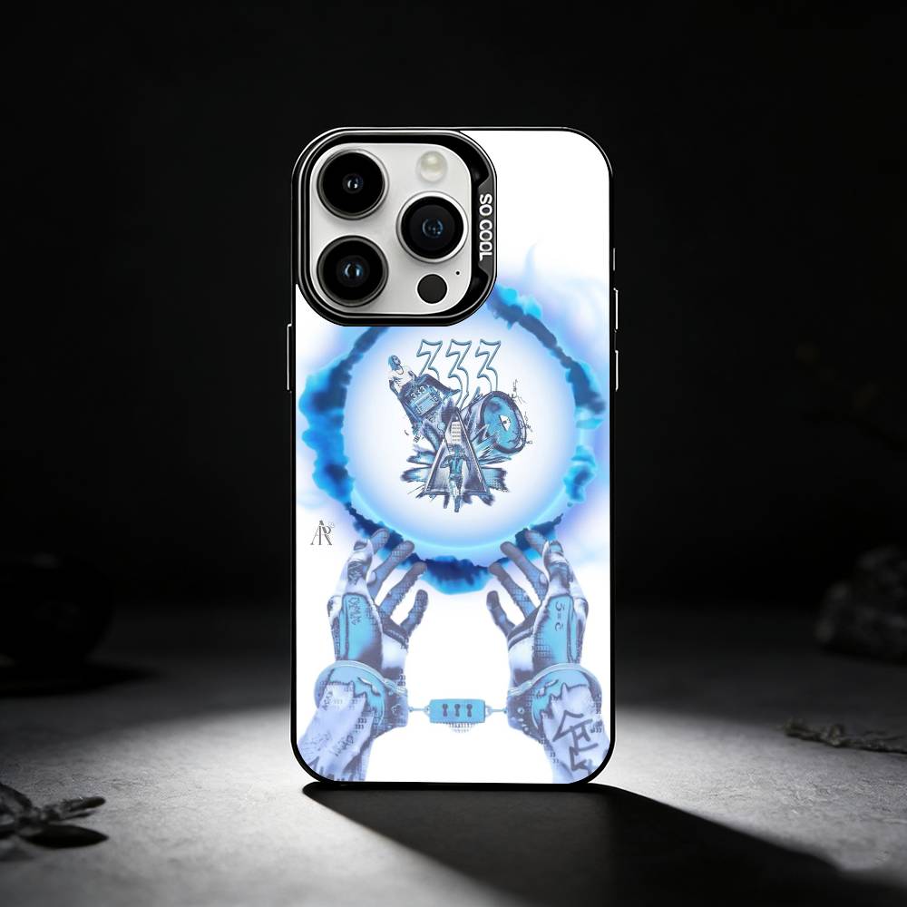 

Bladee 333 Drain Gang Phone Case For iPhone 17,16,15,14,13,12,11 Plus,Pro Max,XS,Colored silver phone case iPhone13PRO