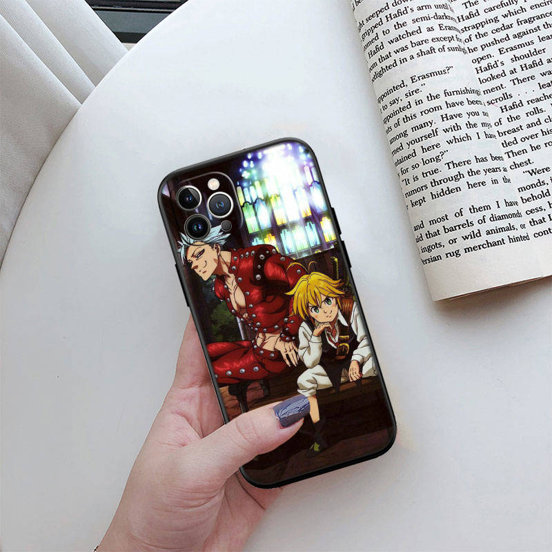 IR24 Sedm smrtelných hříchů Kryt na telefon pro Samsung S20 S21 S22 S23 S24 FE Ultra Plus Lite S21S A55 A07 A17 F06 F16 M06 M16 M56 A36