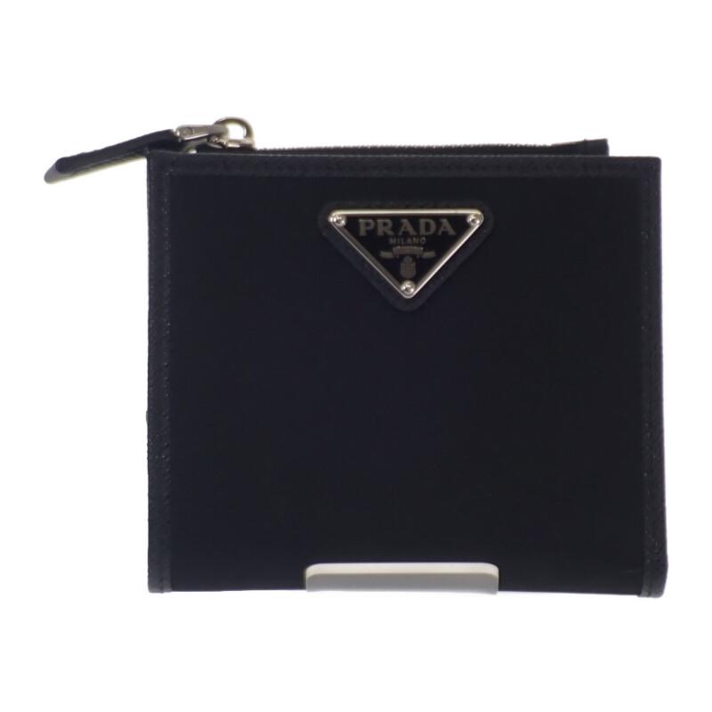 

PRADA 2ML049_2DMH_F0002 Bifold Wallet black Safiano mens