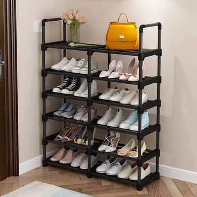 Multi-layer DIY Shoe Rack Assembly Shoe Rack Shoes Box Multifunctional Storage Racks Lockers Dormitory Corridor Save Space