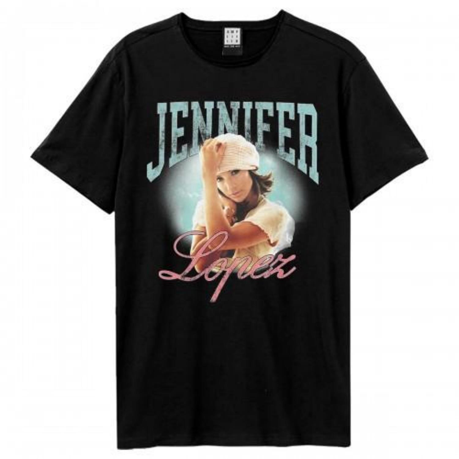 Amplified Unisex Adult Jennifer Lopez T-Shirt S