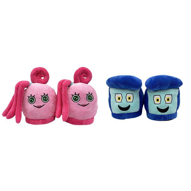 Poppy Playtime Cartoon Character Plush Slippers Soft Home Shoes For All Ages