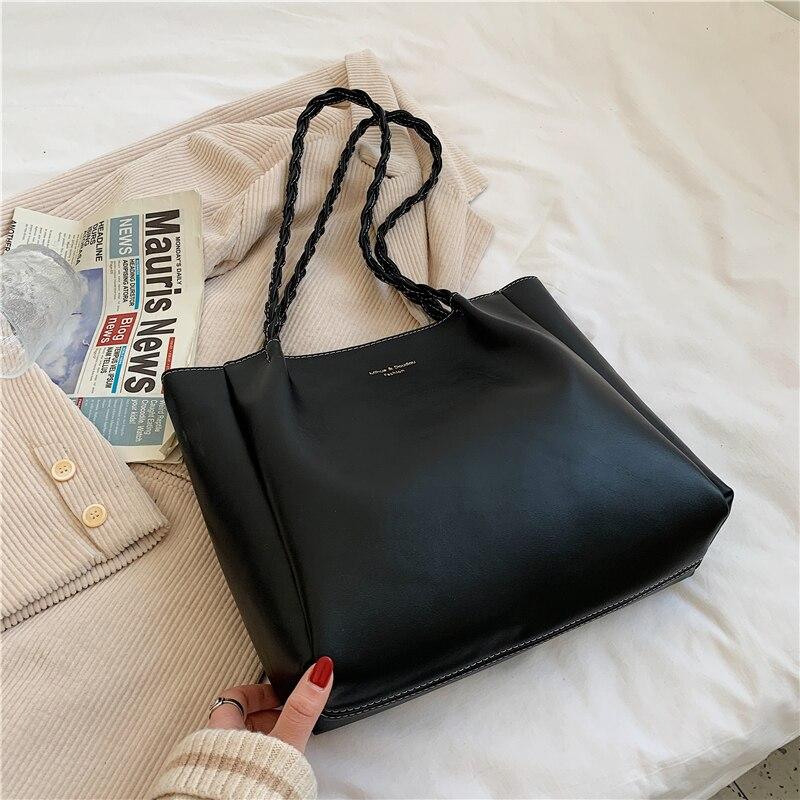 Women Shoulder Bag Tote Bags Luxury Handbag Soft PU Leather Fashion Large Capacity Bags Women Shoulder Bag Tote Bags Luxury Handbag Soft PU Leather Fashion Large Capacity Bags