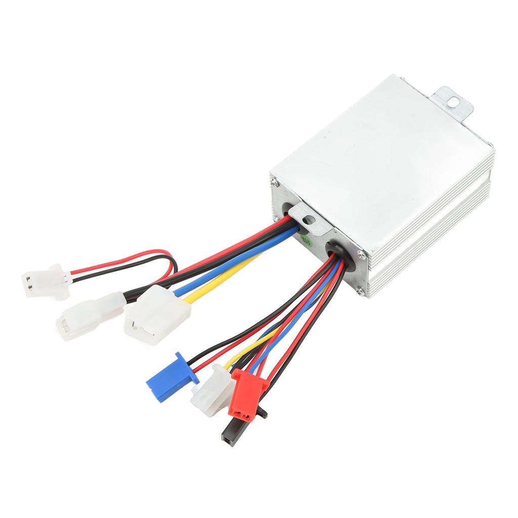 Electric Bike Brush Motor Controller Good Heat Dissipation Brushed Controller 24V 500W