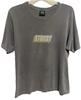 Vintage verblasst Schwarz Grau STUSSY Kurzarm T-Shirt Used Look Gr. M Mexiko Unisex T-Shirt
