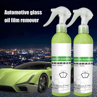 Pěna na odstraňování olejových filmů ze skla, pasta na čištění oken automobilů 300ml, pěnový sprej na čištění olejových filmů ze skla pro čištění čelního skla automobilu