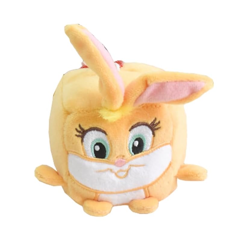 

[AGGZOM] bugs bunny tweety collection carabiner mascot mini charm chain mascot mascot charm border key chain mascot cute anime (Rollabunny Orange)