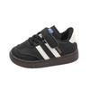 Kids' Canvas Sports Shoes: Spring & Fall, Boys' German Trainers, Girls' Versatile Sneakers, Velcro Baby Shoes