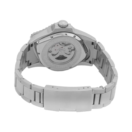 DANIEL & DOUGLAS BROKEN MARINE DD8811 Men's Automatic Skeleton Watch with Hand-Wound Movement (Silver Blue)