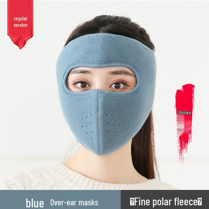 Kinder Winter Fleece Maske mit Ohrenschutz für Jungen & Mädchen