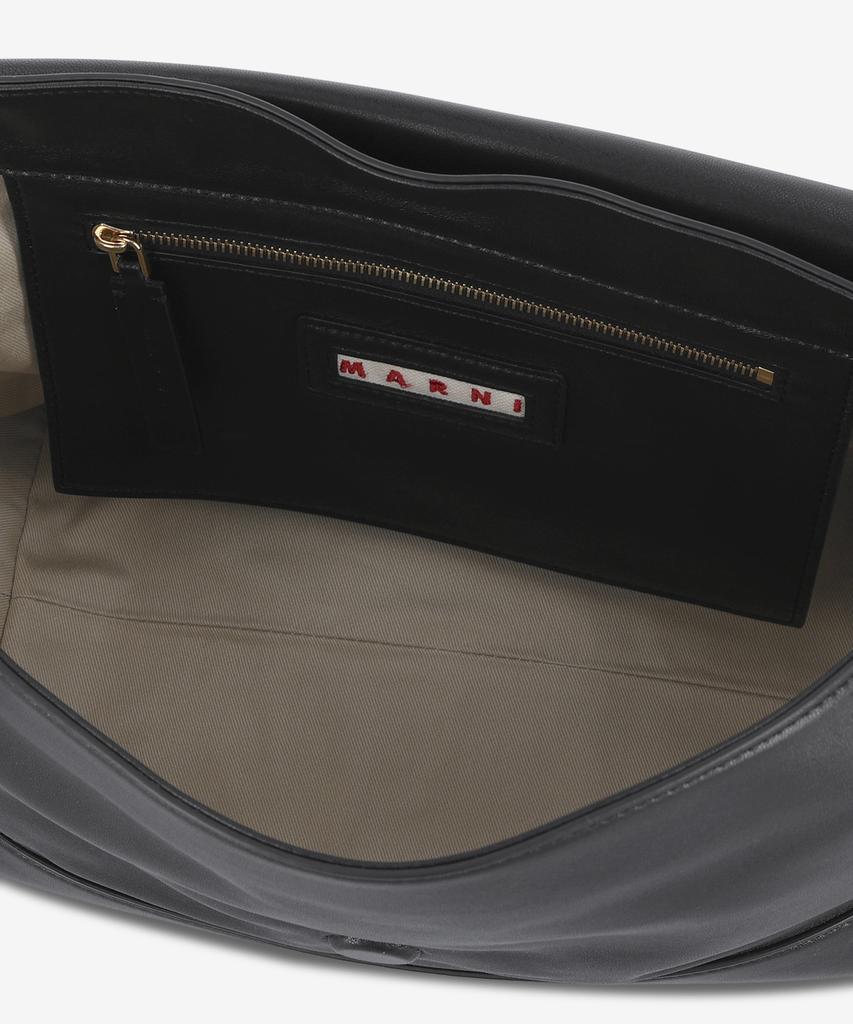 Marni Ford Baguette Shoulder Bag - Black / Sbmp0282U1P890200N99