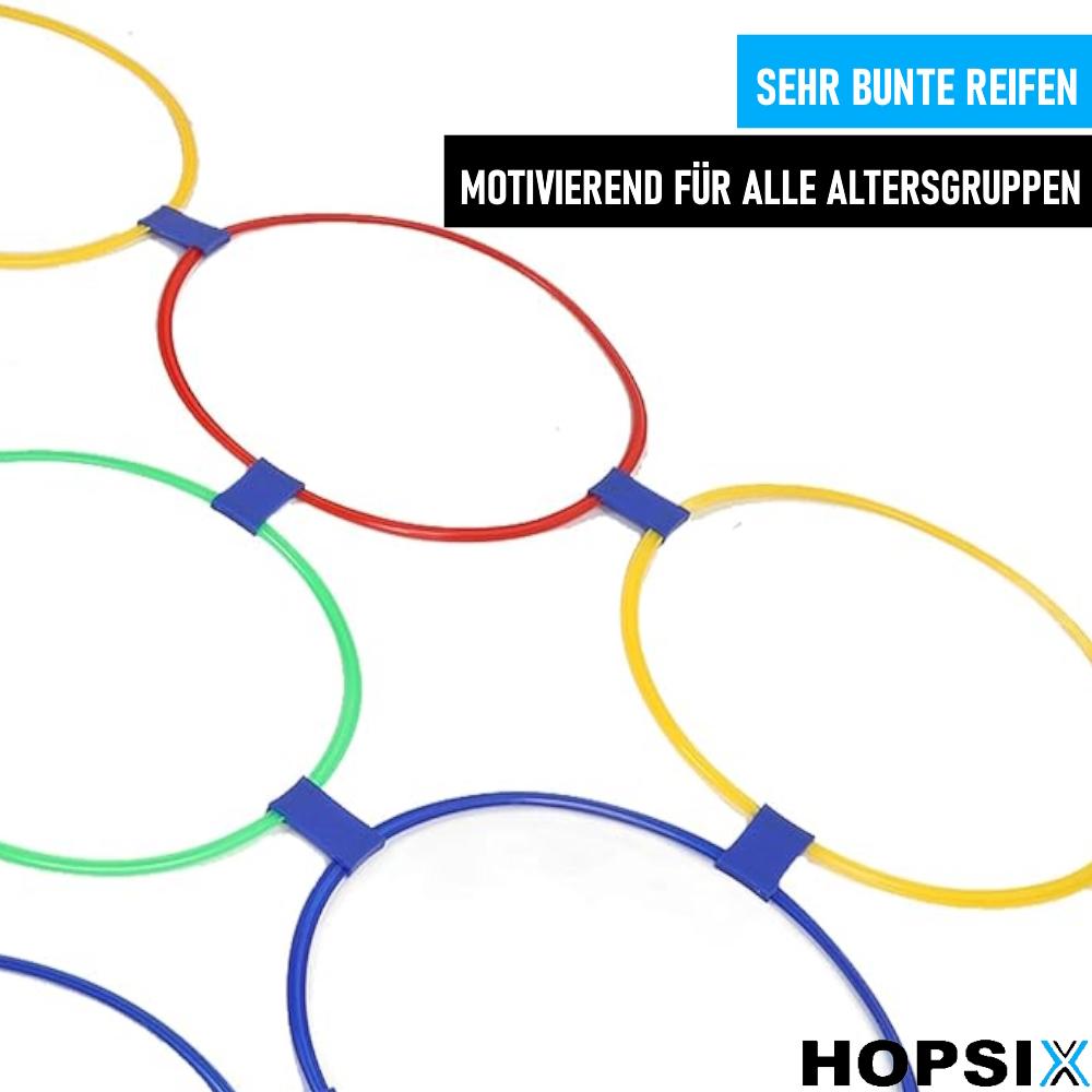 HOPSIX Jumping Hoop Bouncy Hoop Movement Game Coordination Training Toy