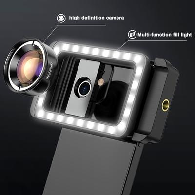 External Cellphone Lens Fill Light 4K Insects Jewelry Shooting Macro Photography Fill Light Kit