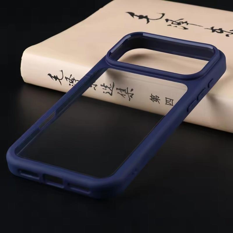 Case For iPhone 17 Pro Max 17 Air 17 17 Pro Transparent Phone Case Men Thin Shockproof Protective Clear Hard PC Back Cover