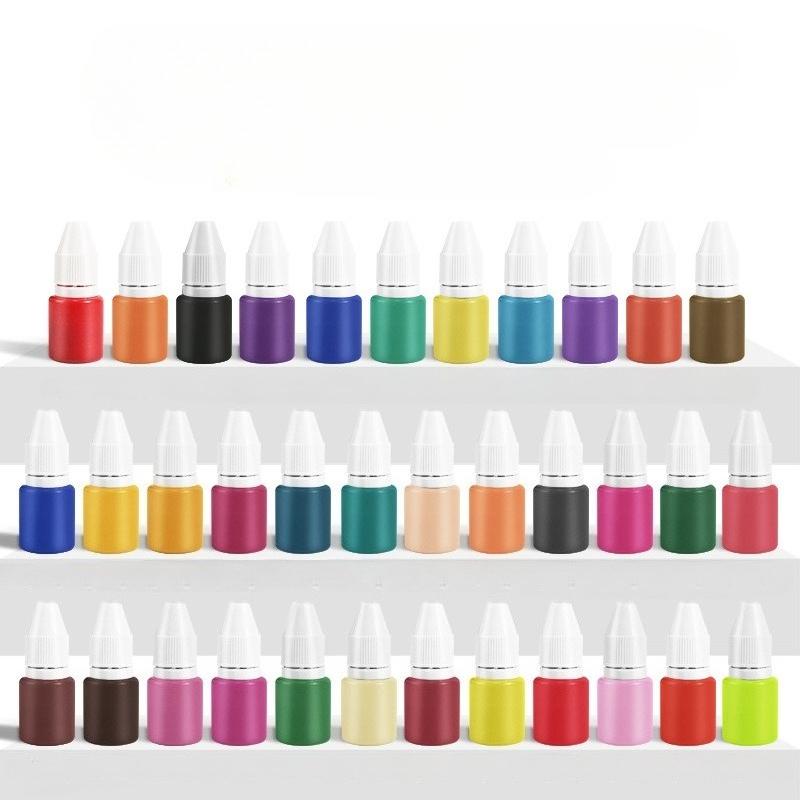 5ml Color Photosensitive Ink Quick-drying Easy Clean Anti-fading for Office Stamps DIY Handbook Invitations Art Education