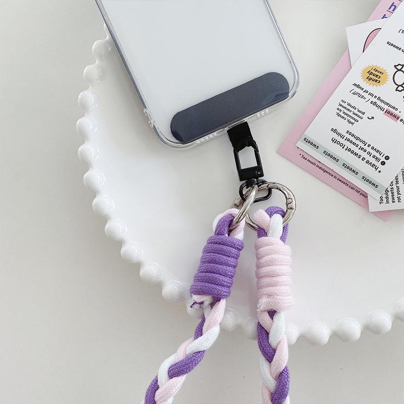 Crossbody Neck Hanging Woven Phone & Card Anti-Lost Lanyard