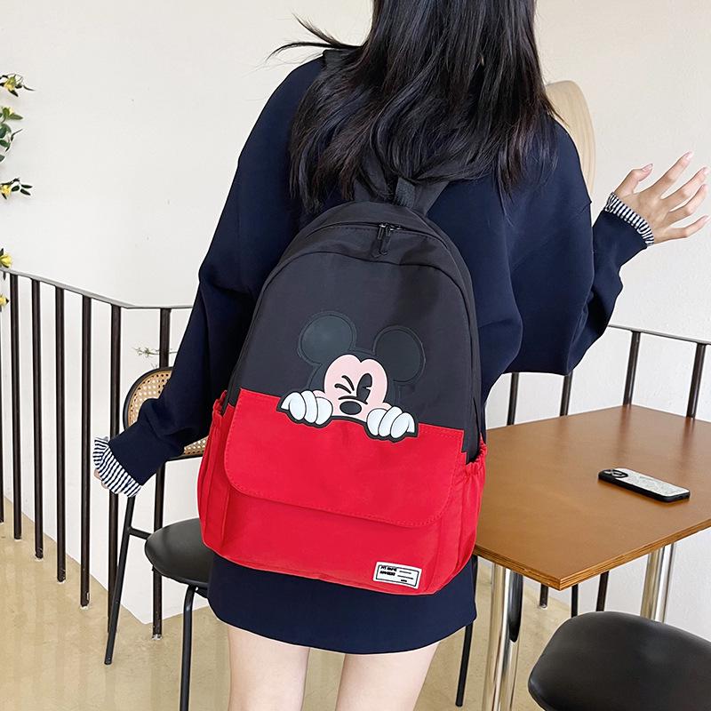 Trendy Soft Girl Cartoon Backpack: Large Capacity Schoolbag for Students