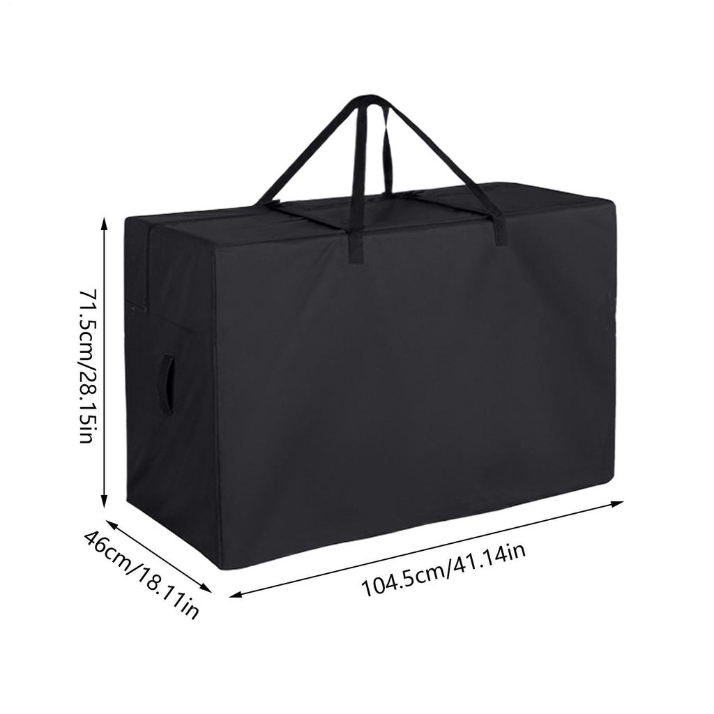 Foldable Mattress Storage Bag Portable Heavy Duty Tri-Fold Guest Bed Pouch Carry Case For Trifold Memory Foam Mattress