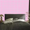 Wallpaper Fabric Pattern Powder Pink and White, Clear Detail 50x1000