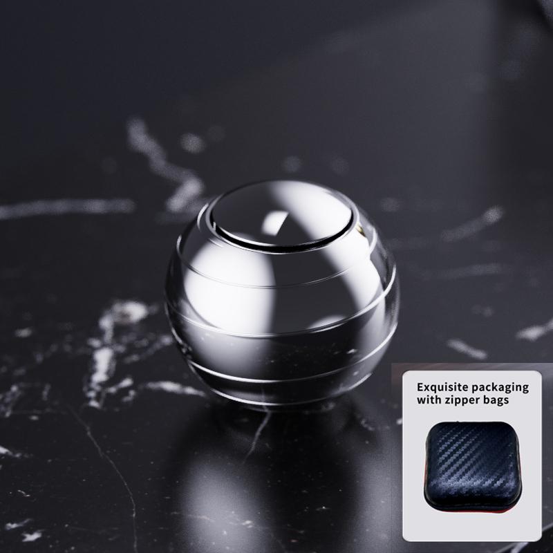 

Edc Stress-Relieving Circular Fidgeting Spinner, Desktop Visual Spinner, Counter-Stress Fingertip Toy, Metal Stress-Relieving Plaything