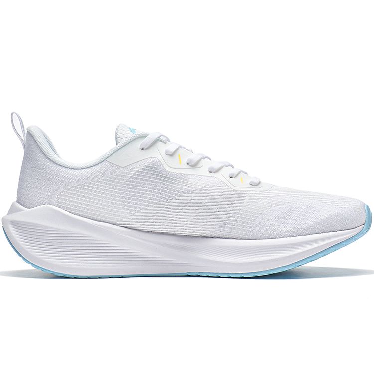 Li Ning Wu Shi Lite Lightweight Rebound Shock Absorption Slip Resistant Wear Resistant Low Top Running Shoes Men sneaker White ARST003-1
