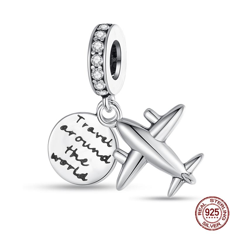 Fashion Copper Astronaut Space Series Charms Beads Fit Qikaola Original Bracelets Diy Anniversary Jewelry