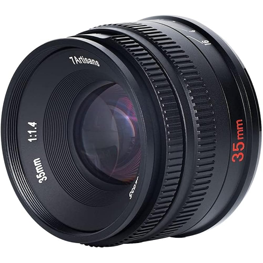 7artisans 35mm F1.4 II RF Mount APS-C Single Focus Lens (Genuine Domestic Product, 2 Year Warrant...
