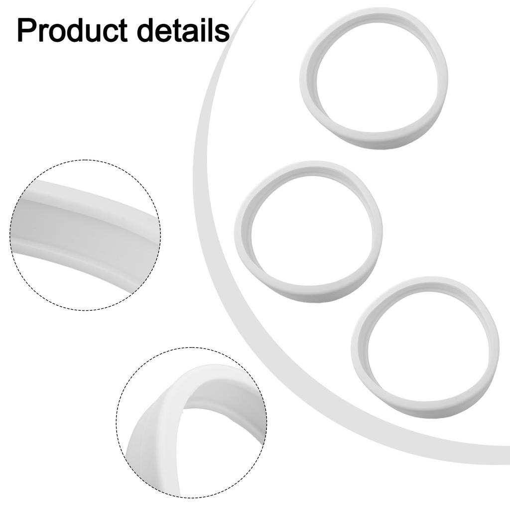 3 Pack Rubber Tire Replacements for Polaris Pool Cleaners 180 280 For 360 380 Compatible with C10 C10 Pool Maintenance Parts