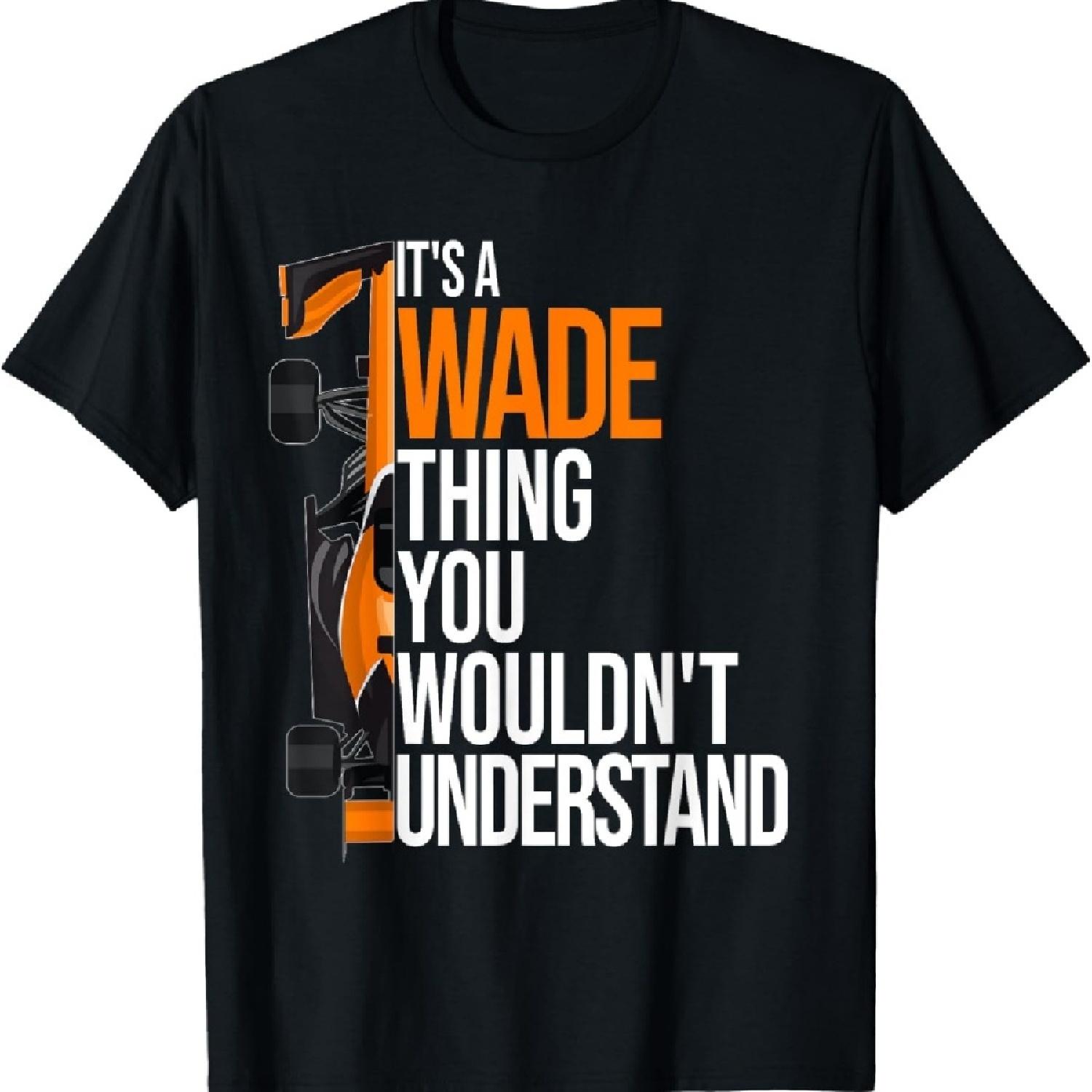 

Это вещь Уэйда, вам не понять - Забавная футболка Уэйда XXXXXL чёрный