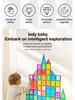 Multicolor Magnetic Window Tiles: Strong, Educational Building Blocks for Children