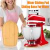 Glisor pentru Mixer pentru Mixerul de Bucătărie KitchenAid Rezistent din Bambus Covoraș Glisant pentru Electrocasnice Blat de Bucătărie Tavă Lemnată pentru Mutarea Mixerului