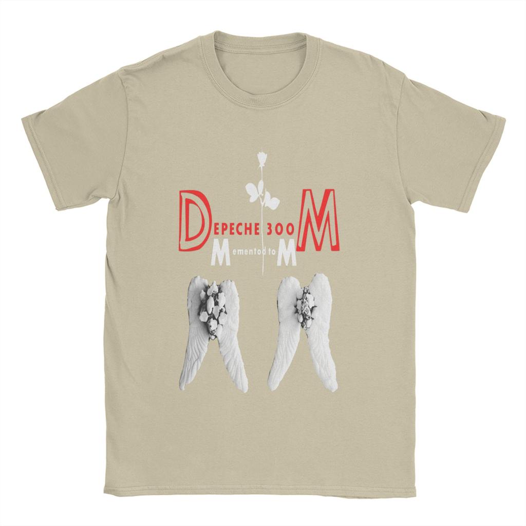 Electronic Rock Depeche Cool Mode T-Shirt Summer Hip Hop T Shirts Adult Cotton Crewneck Clothing Short Sleeve Streetwear Tops