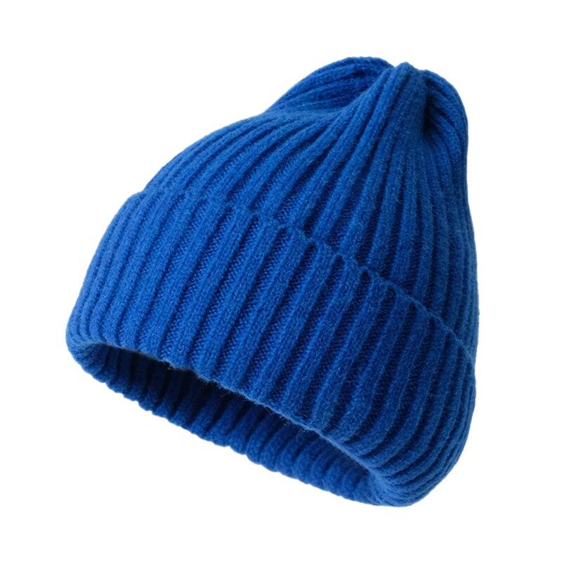 Damen Alltags-Beanie Winter Weich Warm Wintermütze Häkeln Skimütze Schlafmützen Skull Cap Zopfmuster Beanie Mütze