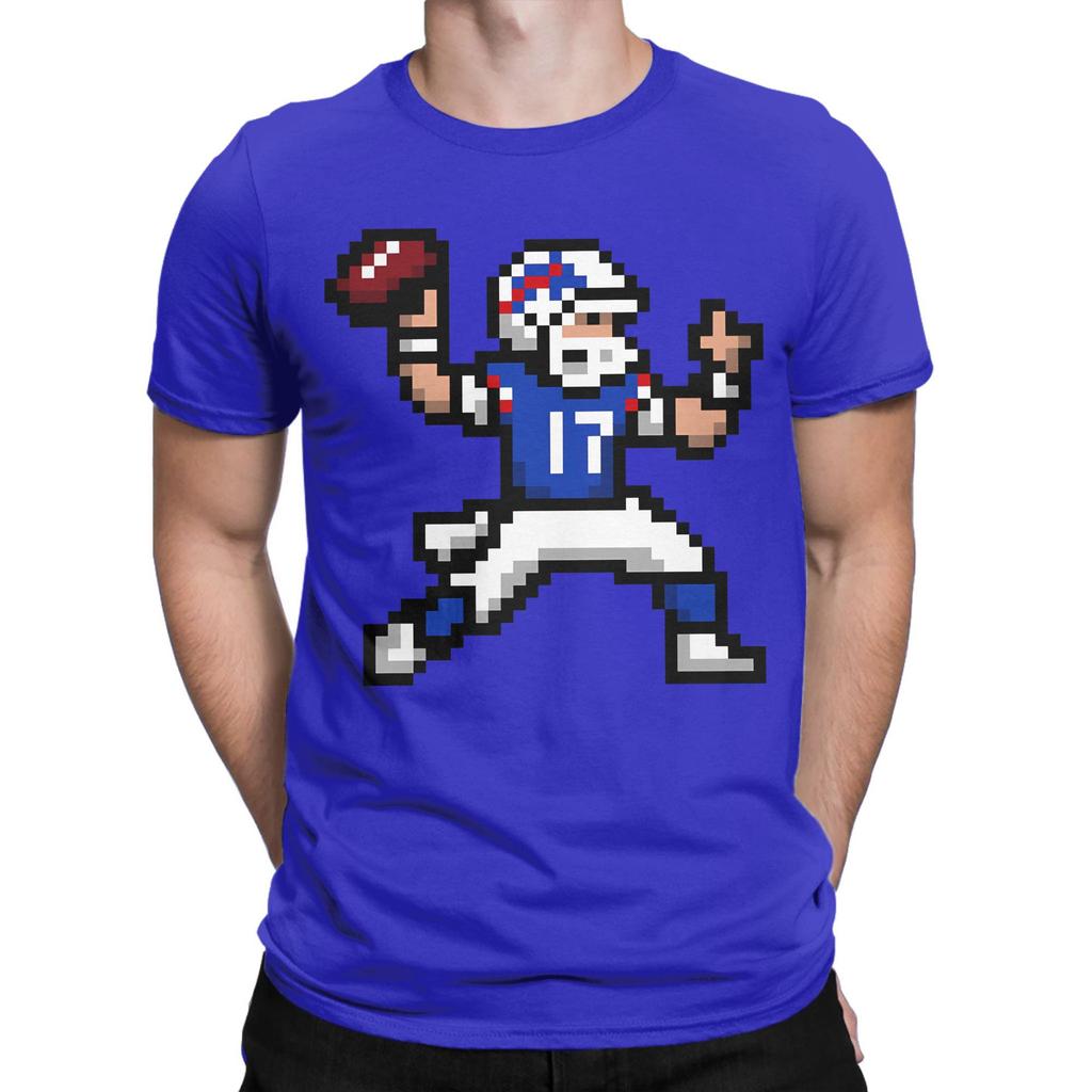 Josh Allen Cotton TShirt For Unisex Beach Y2K Funny T Shirts O Neck Trendy Cool Tees Plus Size Print Tops