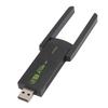 Wireless USB WiFi Adapter for PC 1300Mbps Dual 5Dbi Antennas 5G 2.4G WiFi Adapter MU MIMO WiFi Dongle for Windows 7 8