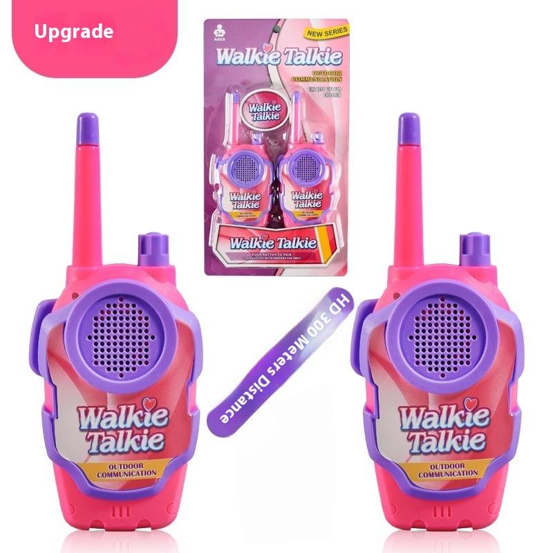 

2 шт. Детская рация для общения между родителями и детьми, мультяшная милая рация, мобильный телефон, уличные игрушки, развивающая игрушка для мальчиков и девочек