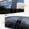 Car Window Cover Pillar Posts Column Door Stickers Glossy Black Accessories for Ford Taurus Keyless 2010-2019 Auto Styling