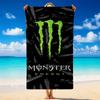 Asciugamano da Spiaggia Monster Energy in Microfibra ad Asciugatura Rapida Morbido Assorbente Resistente alla Sabbia per Spiaggia Piscina Viaggio Estate