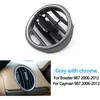 Car Front Dashboard Air Conditioner AC Vent Grille Outlet Panel,for Porsche Boxster Cayman 987 2006 2007-2012