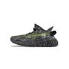 Originals Yeezy Boost 350 V2 Abrasion Resistant Abrasion Resistant Low Top Casual Shoes Unisex Black Green ID4811(Team373-)