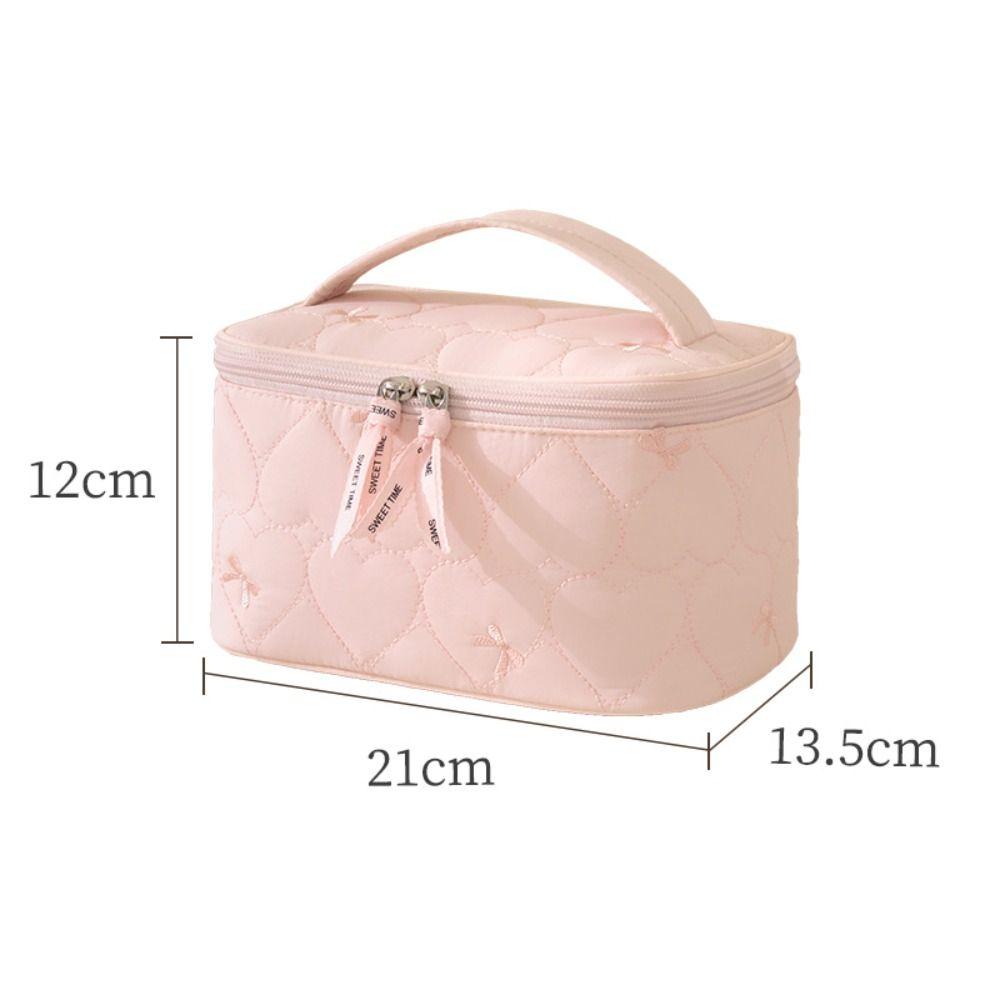 Large Capacity Cosmetic Bag Waterproof Makeup Organizer Multipurpose Storage Bag Bathroom
