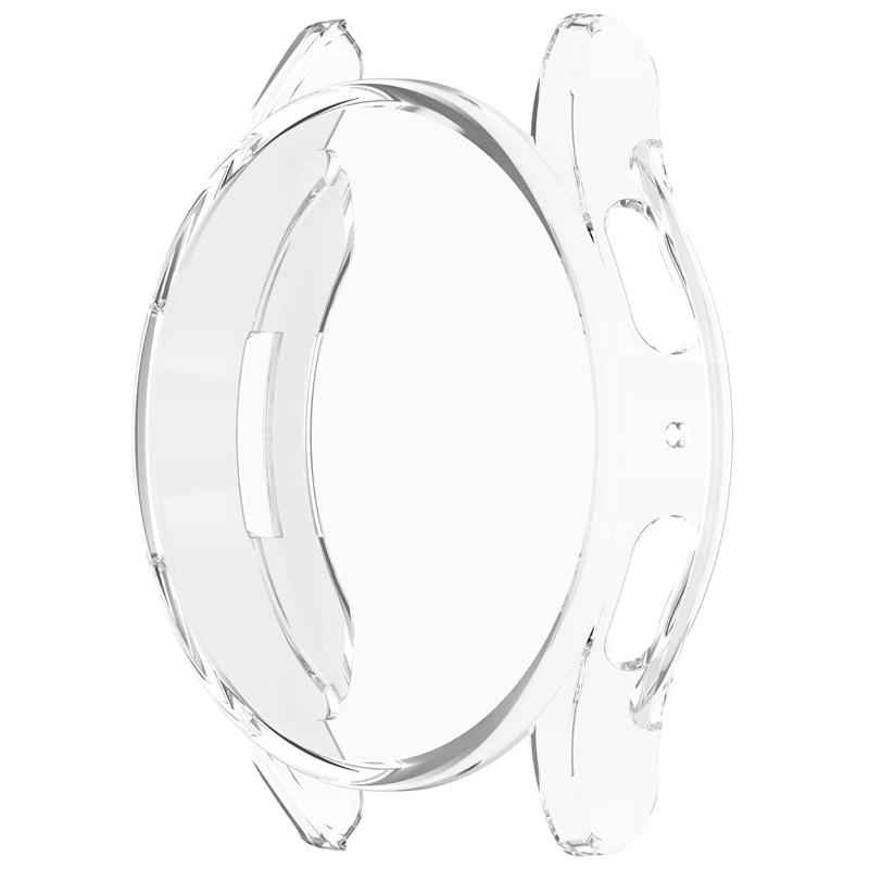 Silicone TPU Case Glass For Samsung Galaxy Watch 7 40mm 44mm Full Cover Screen Protector Bumper for Watch7 44mm 40mm Cover Shell