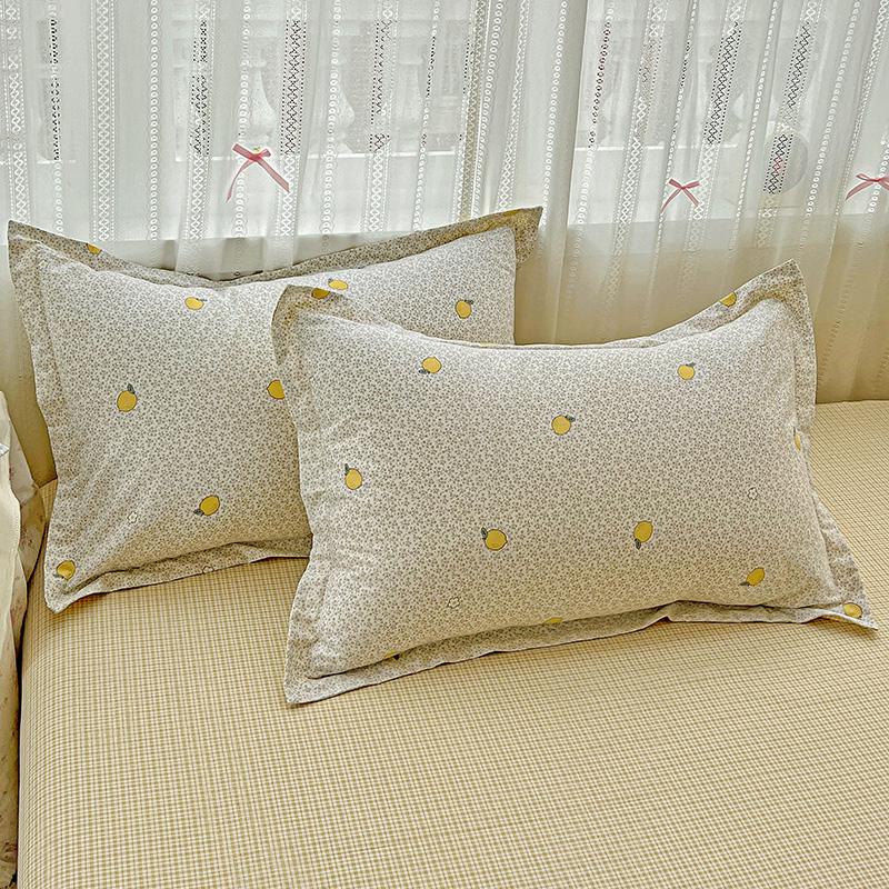 2025 Pure Cotton Cartoon Pillowcase Set - Pair of 48x74cm Pillow Covers